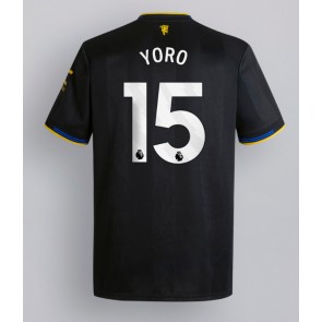 Manchester United Leny Yoro #15 Alternativní Dres 2025-26 Krátkým Rukávem