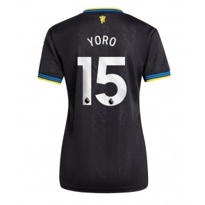 Manchester United Leny Yoro #15 Alternativní Dres pro Dámy 2025-26 Krátkým Rukávem
