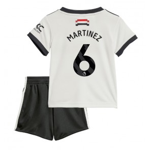 Manchester United Lisandro Martinez #6 Alternativní dres komplet pro Děti 2024-25 Krátkým Rukávem (+ Krátké kalhoty)