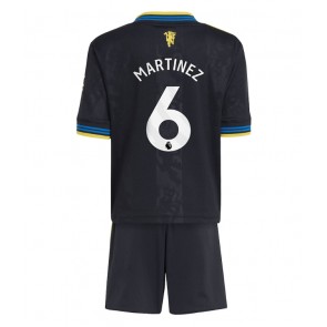 Manchester United Lisandro Martinez #6 Alternativní dres komplet pro Děti 2025-26 Krátkým Rukávem (+ Krátké kalhoty)