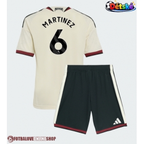 Manchester United Lisandro Martinez #6 Alternativní dres komplet pro Děti 2026-27 Krátkým Rukávem (+ Krátké kalhoty)