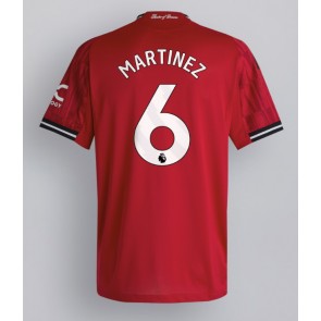 Manchester United Lisandro Martinez #6 Domácí Dres 2025-26 Krátkým Rukávem Manchester United Lisandro Martinez #6 Domácí Dres 2025-26 Krátkým Rukávem