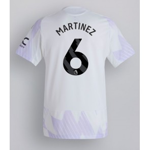 Manchester United Lisandro Martinez #6 Venkovní Dres 2025-26 Krátkým Rukávem