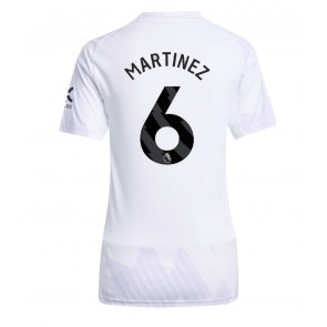 Manchester United Lisandro Martinez #6 Venkovní Dres pro Dámy 2025-26 Krátkým Rukávem Manchester United Lisandro Martinez #6 Venkovní Dres pro Dámy 2025-26 Krátkým Rukávem