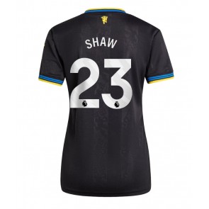 Manchester United Luke Shaw #23 Alternativní Dres pro Dámy 2025-26 Krátkým Rukávem