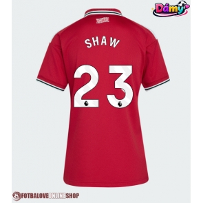 Manchester United Luke Shaw #23 Domácí Dres pro Dámy 2026-27 Krátkým Rukávem