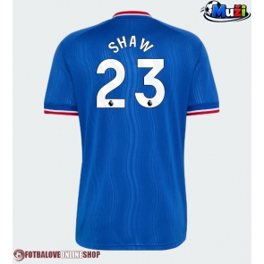 Manchester United Luke Shaw #23 Venkovní Dres 2026-27 Krátkým Rukávem