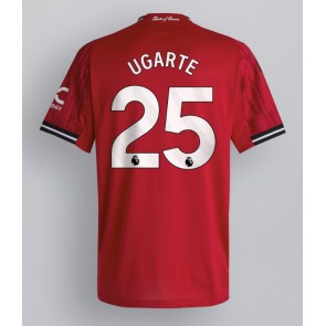 Manchester United Manuel Ugarte #25 Domácí Dres 2025-26 Krátkým Rukávem