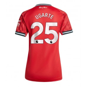 Manchester United Manuel Ugarte #25 Domácí Dres pro Dámy 2025-26 Krátkým Rukávem Manchester United Manuel Ugarte #25 Domácí Dres pro Dámy 2025-26 Krátkým Rukávem