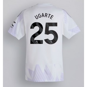 Manchester United Manuel Ugarte #25 Venkovní Dres 2025-26 Krátkým Rukávem