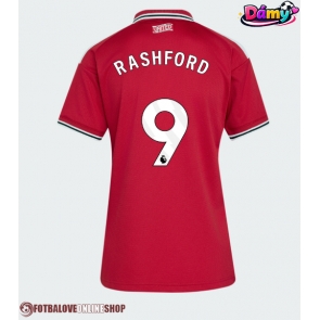 Manchester United Marcus Rashford #9 Domácí Dres pro Dámy 2026-27 Krátkým Rukávem