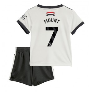 Manchester United Mason Mount #7 Alternativní dres komplet pro Děti 2024-25 Krátkým Rukávem (+ Krátké kalhoty)