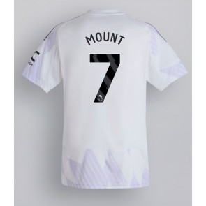 Manchester United Mason Mount #7 Venkovní Dres 2025-26 Krátkým Rukávem