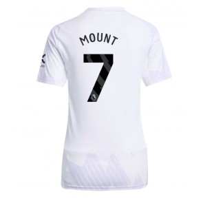 Manchester United Mason Mount #7 Venkovní Dres pro Dámy 2025-26 Krátkým Rukávem
