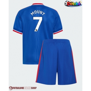 Manchester United Mason Mount #7 Venkovní dres komplet pro Děti 2026-27 Krátkým Rukávem (+ Krátké kalhoty)