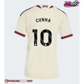 Manchester United Matheus Cunha #10 Alternativní Dres pro Dámy 2026-27 Krátkým Rukávem