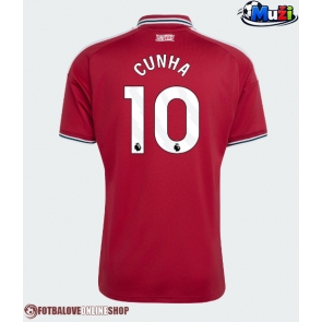 Manchester United Matheus Cunha #10 Domácí Dres 2026-27 Krátkým Rukávem