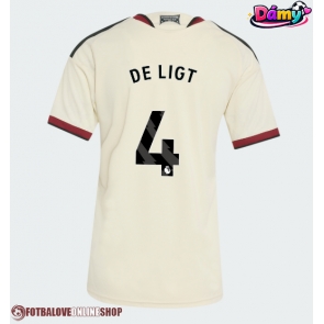 Manchester United Matthijs de Ligt #4 Alternativní Dres pro Dámy 2026-27 Krátkým Rukávem