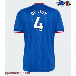 Manchester United Matthijs de Ligt #4 Venkovní Dres 2026-27 Krátkým Rukávem