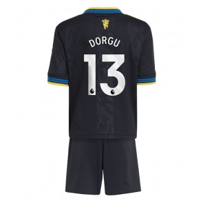 Manchester United Patrick Dorgu #13 Alternativní dres komplet pro Děti 2025-26 Krátkým Rukávem (+ Krátké kalhoty)