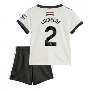 Manchester United Victor Lindelof #2 Alternativní dres komplet pro Děti 2024-25 Krátkým Rukávem (+ Krátké kalhoty)