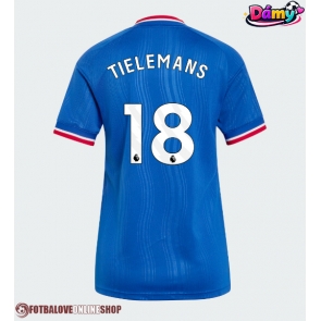 Manchester United Youri Tielemans #18 Venkovní Dres pro Dámy 2026-27 Krátkým Rukávem