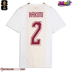 Maroko Achraf Hakimi #2 Venkovní Dres pro Dámy MS 2026 Krátkým Rukávem