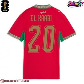 Maroko Ayoub El Kaabi #20 Domácí Dres pro Dámy MS 2026 Krátkým Rukávem