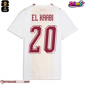 Maroko Ayoub El Kaabi #20 Venkovní Dres pro Dámy MS 2026 Krátkým Rukávem