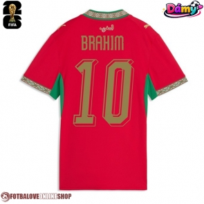 Maroko Brahim Diaz #10 Domácí Dres pro Dámy MS 2026 Krátkým Rukávem