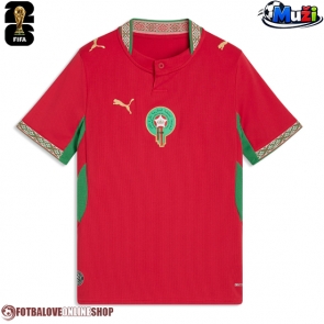 Maroko Domácí Dres MS 2026 Krátkým Rukávem