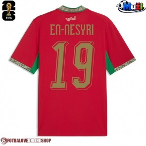 Maroko Youssef En-Nesyri #19 Domácí Dres MS 2026 Krátkým Rukávem