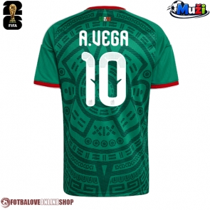 Mexiko Alexis Vega #10 Domácí Dres MS 2026 Krátkým Rukávem