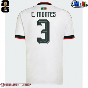 Mexiko Cesar Montes #3 Venkovní Dres MS 2026 Krátkým Rukávem
