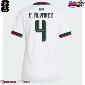 Mexiko Edson Alvarez #4 Venkovní Dres pro Dámy MS 2026 Krátkým Rukávem