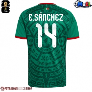 Mexiko Erick Sanchez #14 Domácí Dres MS 2026 Krátkým Rukávem