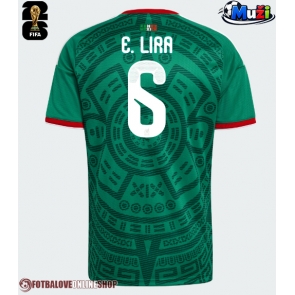 Mexiko Erik Lira #6 Domácí Dres MS 2026 Krátkým Rukávem