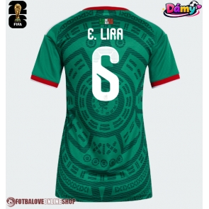 Mexiko Erik Lira #6 Domácí Dres pro Dámy MS 2026 Krátkým Rukávem