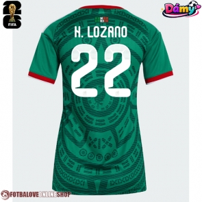 Mexiko Hirving Lozano #22 Domácí Dres pro Dámy MS 2026 Krátkým Rukávem