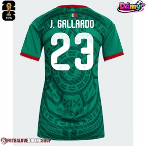 Mexiko Jesus Gallardo #23 Domácí Dres pro Dámy MS 2026 Krátkým Rukávem