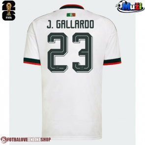 Mexiko Jesus Gallardo #23 Venkovní Dres MS 2026 Krátkým Rukávem