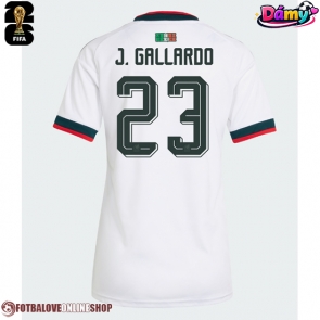Mexiko Jesus Gallardo #23 Venkovní Dres pro Dámy MS 2026 Krátkým Rukávem