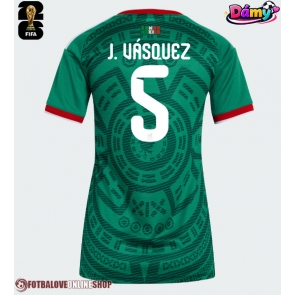 Mexiko Johan Vasquez #5 Domácí Dres pro Dámy MS 2026 Krátkým Rukávem