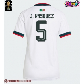 Mexiko Johan Vasquez #5 Venkovní Dres pro Dámy MS 2026 Krátkým Rukávem