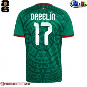 Mexiko Orbelin Pineda #17 Domácí Dres MS 2026 Krátkým Rukávem