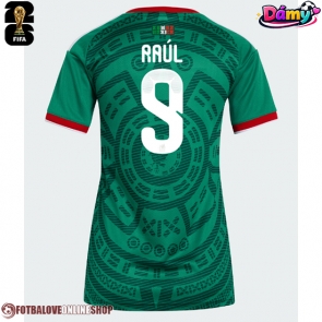 Mexiko Raul Jimenez #9 Domácí Dres pro Dámy MS 2026 Krátkým Rukávem