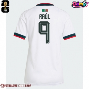 Mexiko Raul Jimenez #9 Venkovní Dres pro Dámy MS 2026 Krátkým Rukávem
