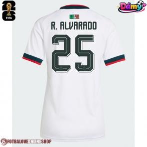 Mexiko Roberto Alvarado #25 Venkovní Dres pro Dámy MS 2026 Krátkým Rukávem