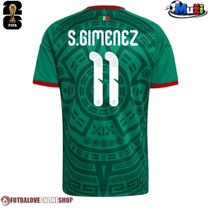 Mexiko Santiago Gimenez #11 Domácí Dres MS 2026 Krátkým Rukávem