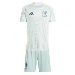 Mexiko Venkovní dres komplet pro Děti Copa America 2024 Krátkým Rukávem (+ Krátké kalhoty)